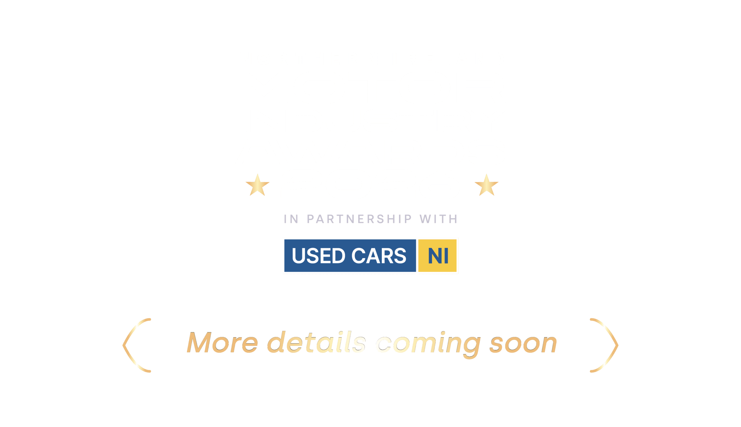 Gradient Overlay for Banner on the Northern Ireland Motor Industry Awards 2026 Website